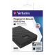 3. Verbatim Fingerprint Secure External Hard Drive 2TB USB Type-C 3.2 Gen 1 (3.1 Gen 1) Black
