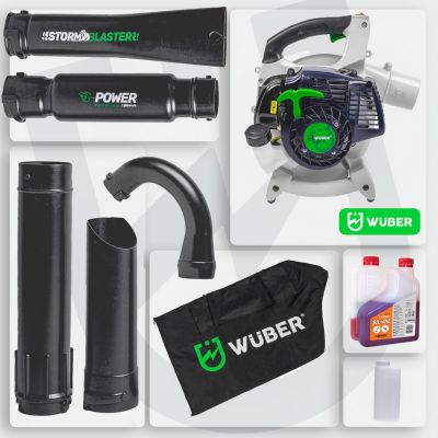 9. W43434 WUBER petrol leaf blower