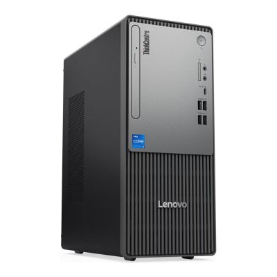 13. Lenovo ThinkCentre neo 50t Gen 5 Intel® Core™ i7 i7-14700 16GB DDR5-SDRAM 512GB SSD Windows 11 Pro Tower PC Black, Gray
