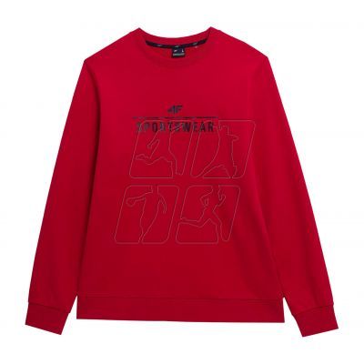 2. Sweatshirt 4F M 4FSS23TSWSM349 red