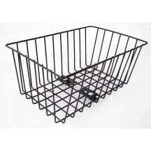 METS Bicycle basket, wire rack, screw-on