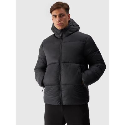 Men's winter down jacket with synthetic filling 4F 4FWAW24TDJAM480-20S