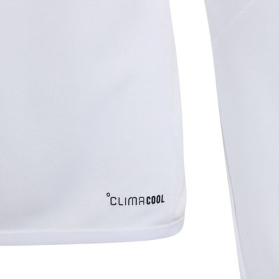 10. adidas Tiro 26 League Training Top Kids Sweatshirt White, Black, and Red KR0370