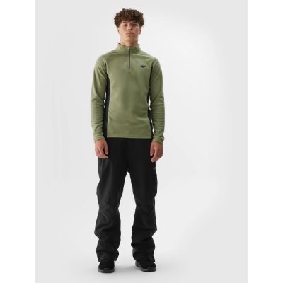 3. Men's thermal fleece underwear (top) 4F 4FWAW24UFLEM045-43S