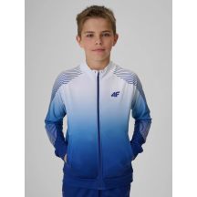 Regular sports sweatshirt without hood for boys 4F 4FJRSS26TFSWM1043-90A