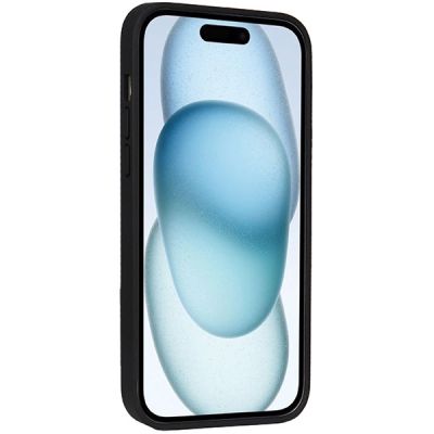 3. Audi Synthetic Leather Case with MagSafe for iPhone 15 Plus / 14 Plus - Brown