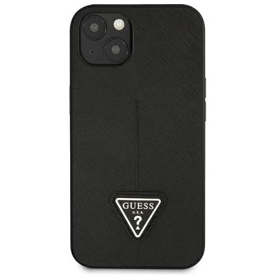 3. Guess GUHCP14MPSATLK iPhone 14 Plus 6,7 "black / black hardcase SaffianoTriangle Logo