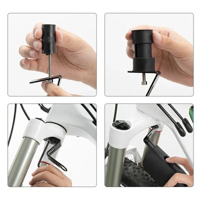 12. Rockbros FK-870 bicycle fenders with quick-release system, adjustable - black