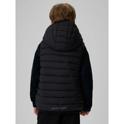 2. Boy's vest with synthetic filling 4F 4FJRAW26TVJAM431-20S