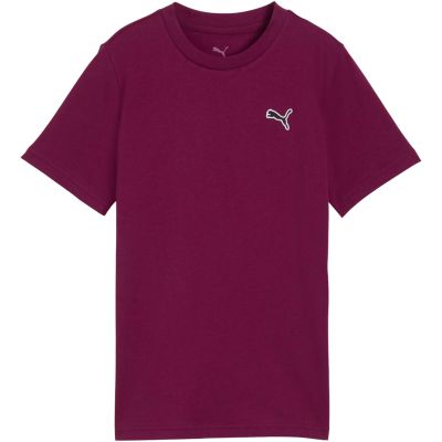 2. Puma Cls Badge Cat Tee Purple Kids T-Shirt 694700 41
