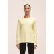 2. Casall Soft Texture Long Sleeve Women's Training T-Shirt Yellow