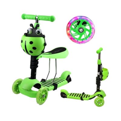12. BALANCE SCOOTER 3IN1 ENERO BIEDRONKA GREEN