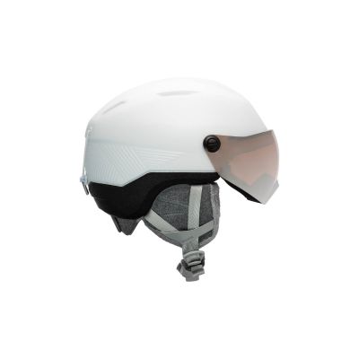 2. ROSSIGNOL Ski Helmet FIT VISOR IMPACTS W WHITE