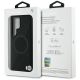 8. BMW Leather Half Textured MagSafe Case for Samsung Galaxy S25 Ultra - Black