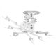 7. MACLEAN PROJECTOR CEILING MOUNT, 54~320MM, UP TO 13.5 KG, 360-DEGREE ROTATION MC-200 W