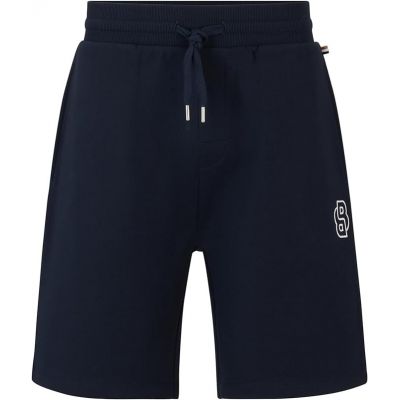 BOSS Fashion BLU men's shorts, cotton, navy blue (50515170-403)