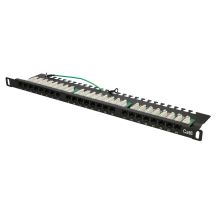 Patch panel Extralink EX.9663 (0.5U; cat. 6; 24xRJ-45)