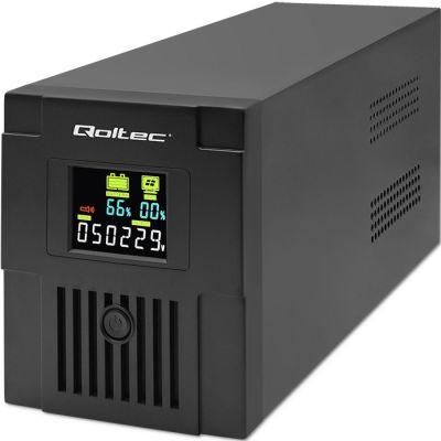 24. QOLTEC UPS LINE INTERACTIVE | MONOLITH | 1500VA | 900W | LCD | USB