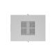 8. Lanberg FF01-6822-12SL 22U Freestanding Rack Gray