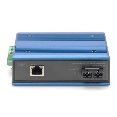 3. Digitus Industrial Gigabit Media Converter RJ45, SC 20 km