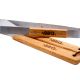 21. 3-in-1 BBQ Utensil Set with Wooden Handle