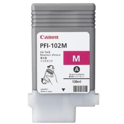 2. Canon PFI-102M ink = PFI102M = CF0897B001AA, red 130ml