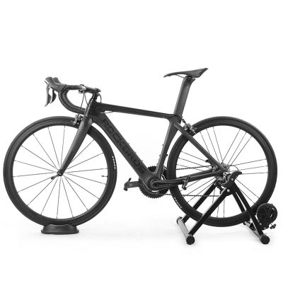 3. Rockbros SP0001 front bicycle wheel stand, trainer pad - black