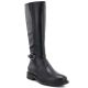 Sergio Leone KZ-32-S black leather women's boots