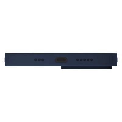 9. 3mk Silicone Case for iPhone 15 Plus - Navy Blue