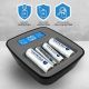 4. EVERACTIVE USB-C Ni-MH Battery Charger NC1000MV2