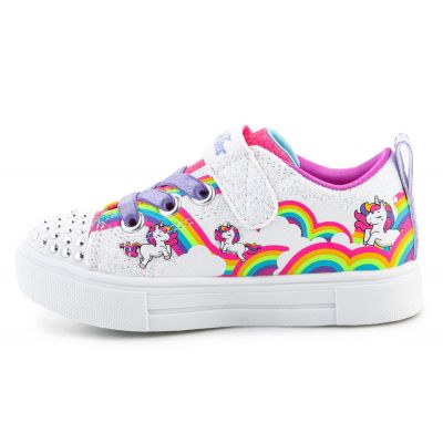 5. Skechers S-Lights Girls Twinkle Sparks Jumpin Clouds Jr 314809N-WMLT shoes