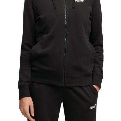 5. Puma Hodded Sweat Suit Women's Tracksuit Black 691902 01