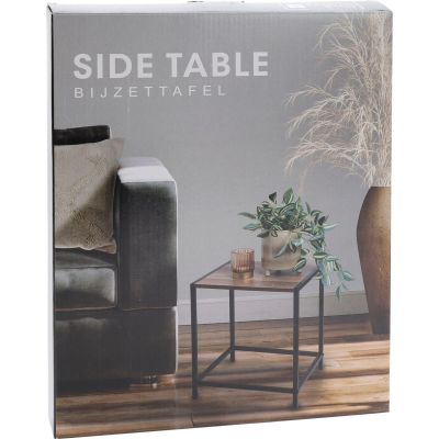 5. COFFEE TABLE 28x32.5x37.5CM WOODEN TABLETOP