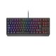 22. GENESIS THOR 230 TKL RGB MECHANICAL GAMING KEYBOARD OUTEMU RED BLACK HOT SWAP