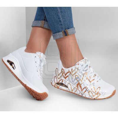 2. Skechers Uno Metallic Love W 155523/WTGD shoes