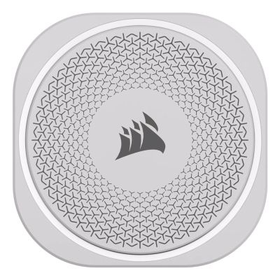 10. CORSAIR NAUTILUS 360 ARGB White, 360mm Radiator, Liquid CPU Cooler