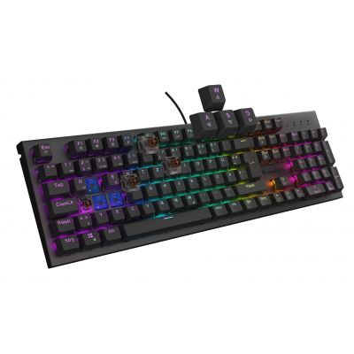8. GENESIS Thor 303 Gaming Keyboard USB QWERTZ German Black