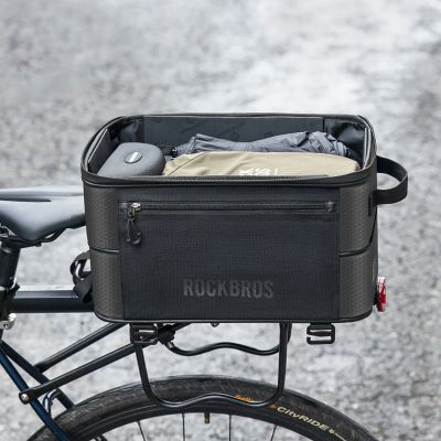 4. Rockbros A30 ROAD TO SKY Foldable Bike Bag for Trunk 15-30L - Black