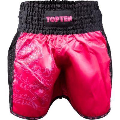 TOP TEN “DRAGON” Black and Pink Shorts M