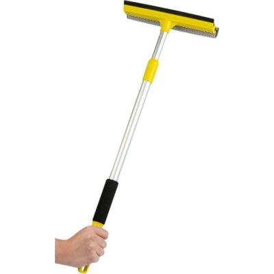 13. DUNLOP WINDOW AND MIRROR WATER WIPER WITH ADJUSTABLE HANDLE 43-68CM