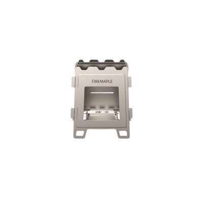 Fortress Titanium Wood Stove Fire-Maple