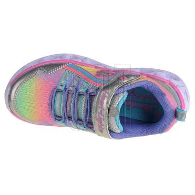 3. Skechers Heart Lights-Rainbow Lux 302308L-SMLT Gray 27
