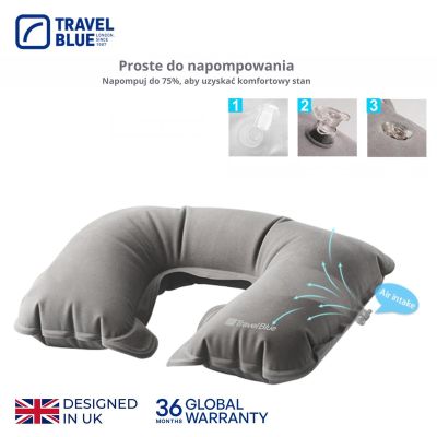 6. TRAVEL BLUE INFLATABLE NECK PILLOW