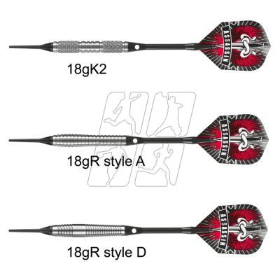 11. Harrows Assassin Darts 85% Softip HS-TNK-000013252