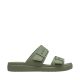 Crocs Brooklyn Buckle Low Women's Slides Green 211215 3BX