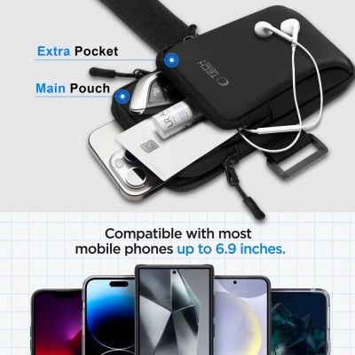 9. Tech-Protect M7 Universal Sport Armband Case - Black