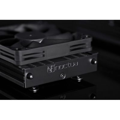 6. Noctua NH-L9A-AM5 CHROMAX.BLACK computer cooling system Processor Air Cooler 9.2 cm Black 1 pc.