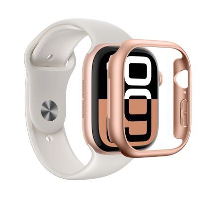 7. AmazingThing Minimal Case for Apple Watch 46mm – Rose Gold