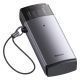 6. Baseus Lite Series adapter SD / TF USB card reader gray (WKQX060013)