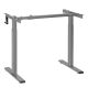 Maclean desk, manual height adjustment, without top, for sitting-standing work, max 60 kg, max height 120 cm, MC-790NG